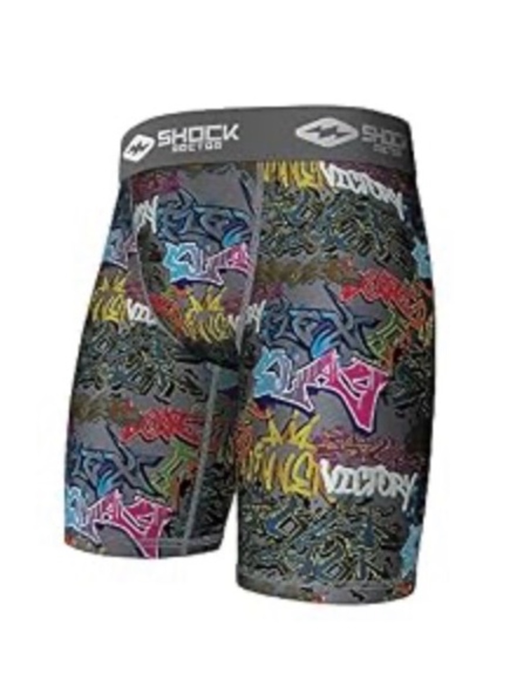 NWT- Shock Doctor RARE ‘Grafitti’ Men Core Compression Shorts